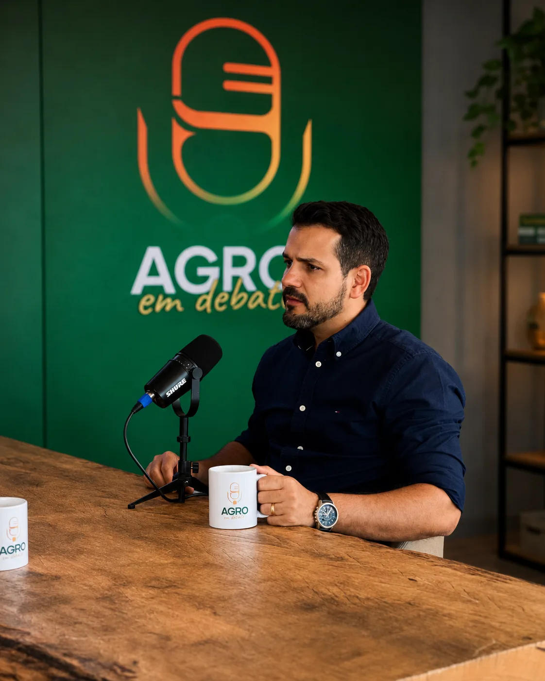 Dr. Leandro Marmo — apresentador do Agro em Debate